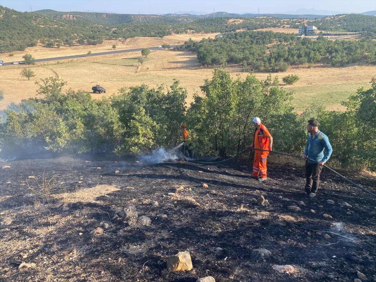 Bingöl'de 2 bölgede çıkan orman ve örtü yangını söndürüldü. Merkeze bağlı Köklü köyündeki ormanlık...