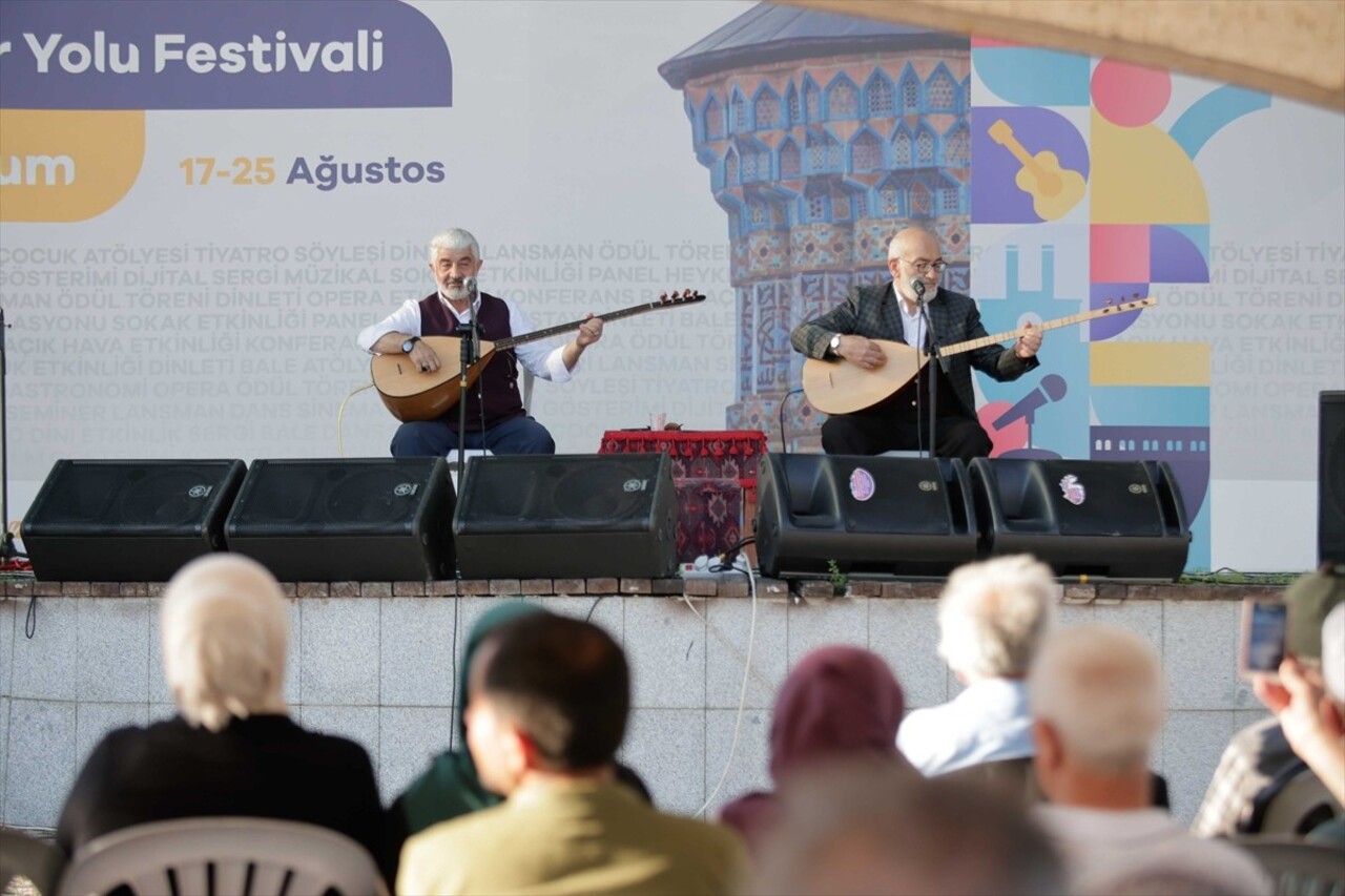 Kültür ve Turizm Bakanlığınca Türkiye Kültür Yolu Festivalleri kapsamında düzenlenen Erzurum...