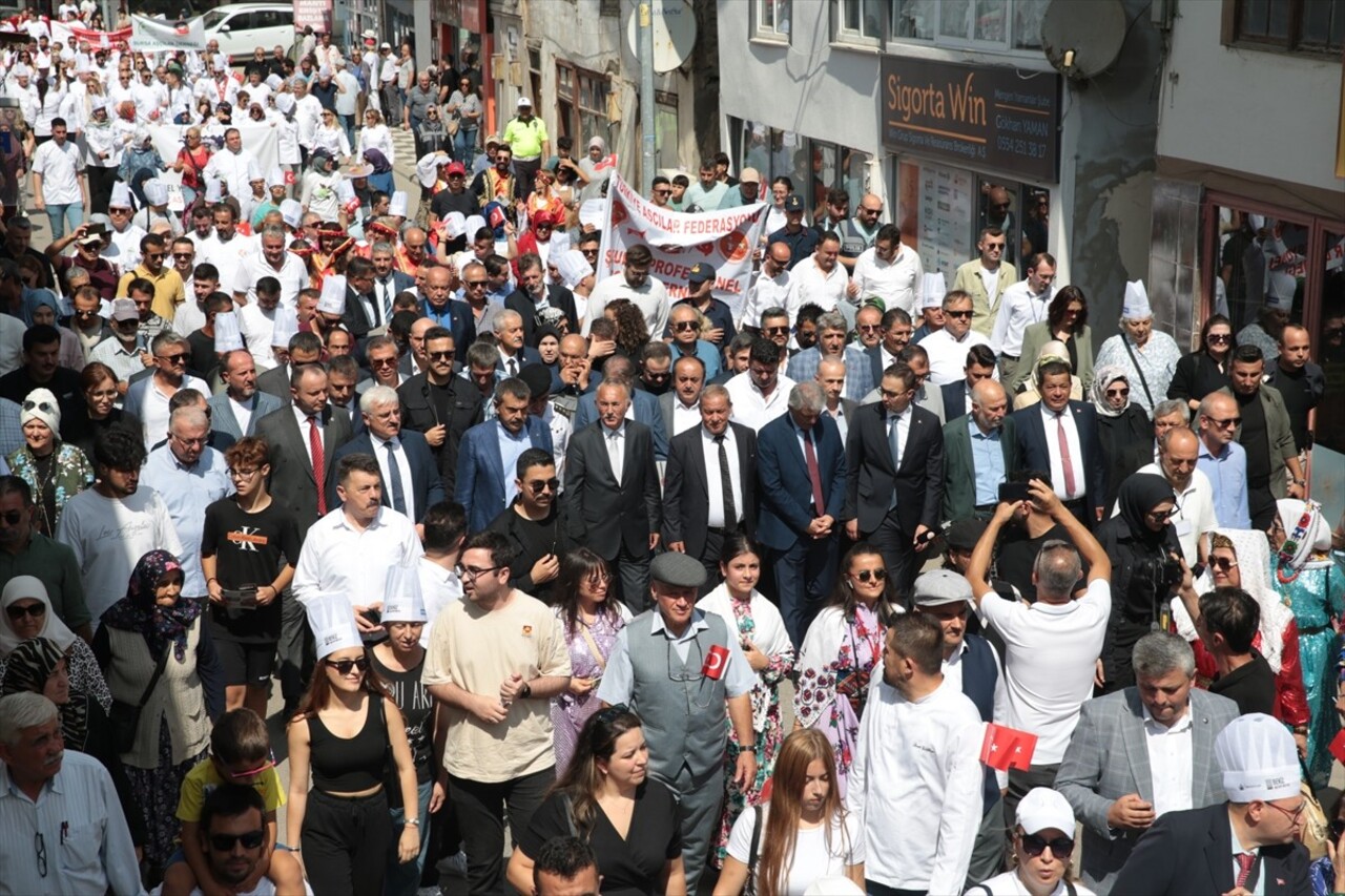 Milli Eğitim Bakanı Yusuf Tekin, Bolu'nun  ilçesinde düzenlenen 37. Mengen Uluslararası Aşçılık...