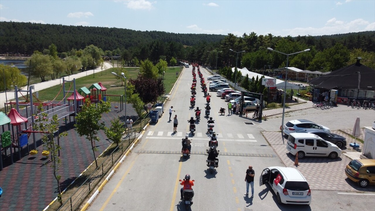 Bilecik'te Valilik öncülüğünde, Bilecik Motosiklet Derneğince Söğüt Ertuğrul Gazi'yi Anma ve Yörük...