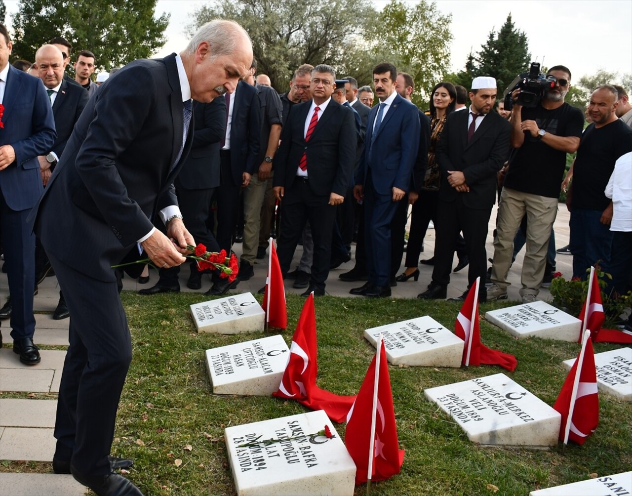 Türkiye Büyük Millet Meclisi Başkanı Numan Kurtulmuş, Büyük Taarruz ve Zafer Haftası etkinlikleri...