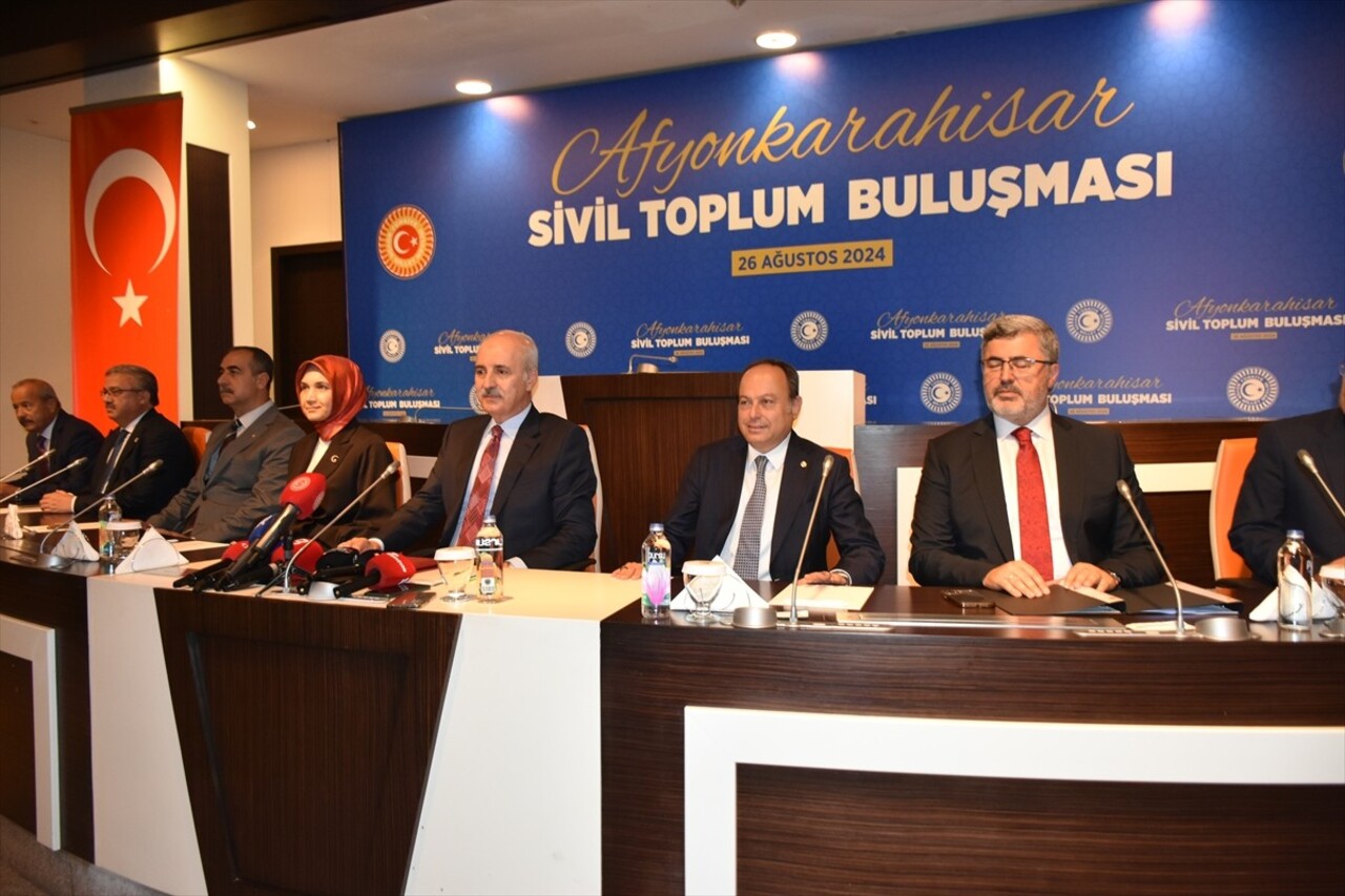 Türkiye Büyük Millet Meclisi Başkanı Numan Kurtulmuş, Afyonkarahisar’da Sivil Toplum Kuruluşu...