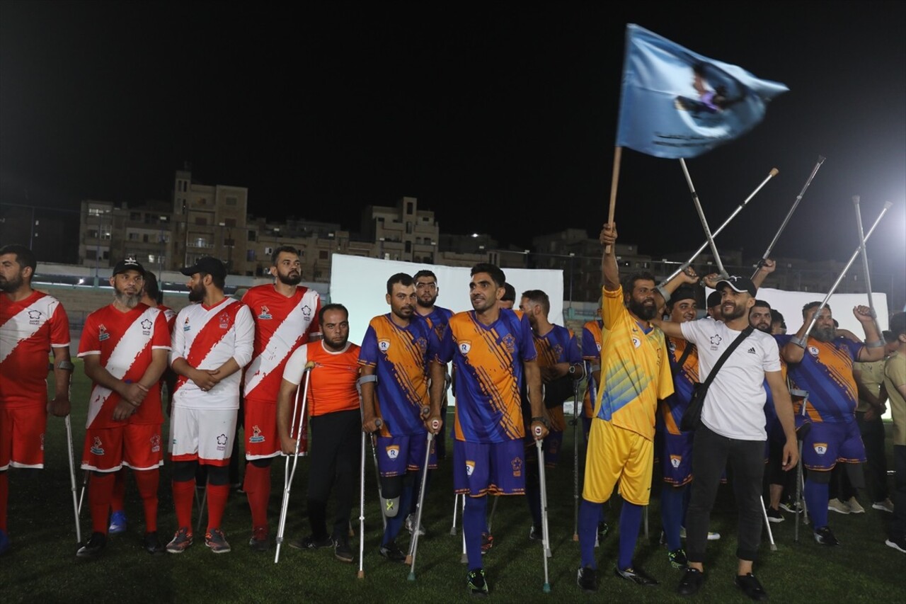 Suriye'nin kuzeybatısındaki İdlib ilinde iç savaş mağduru engelli bireylere yönelik, Fransa'nın...