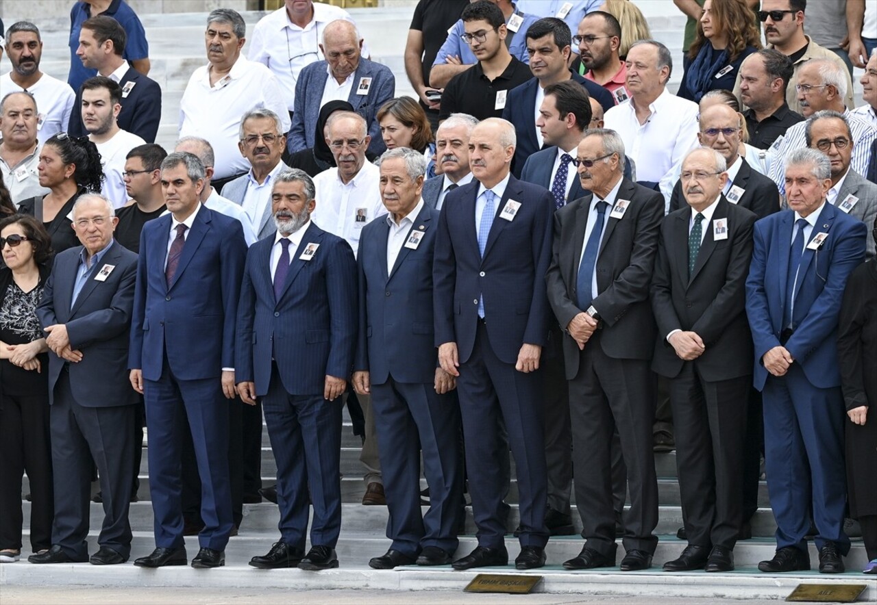 Vefat eden eski CHP Iğdır Milletvekili Yücel Artantaş için Meclis'te cenaze töreni...