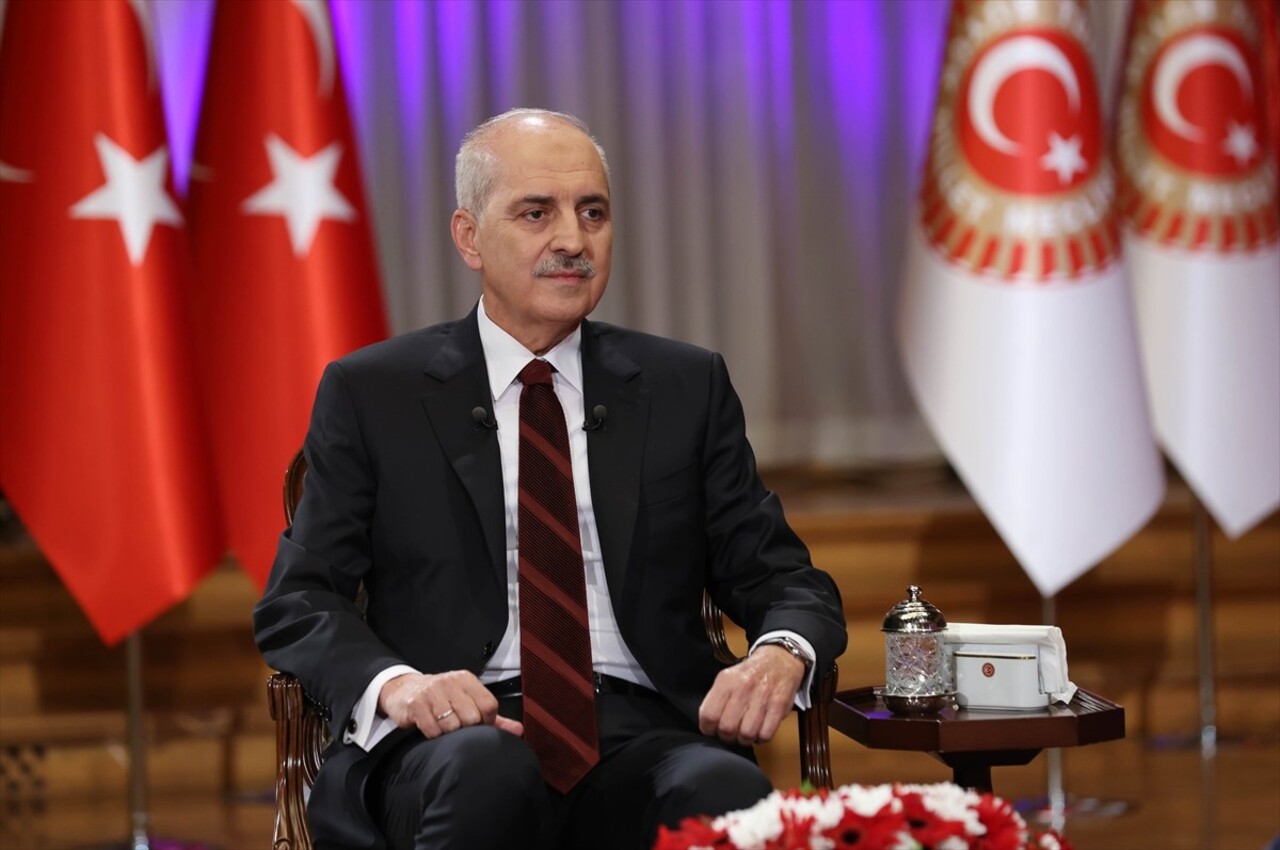 TBMM Başkanı Numan Kurtulmuş, Habertürk canlı yayına katılarak gündeme ilişkin soruları...