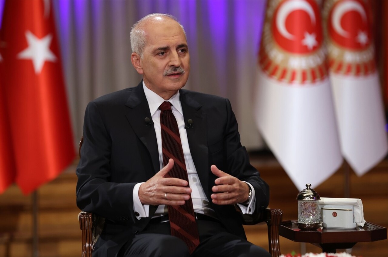 TBMM Başkanı Numan Kurtulmuş, Habertürk canlı yayına katılarak gündeme ilişkin soruları...