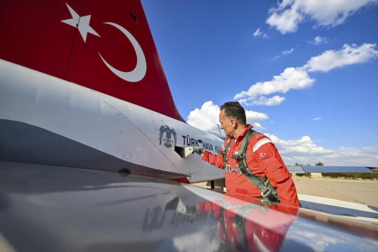 Hava Kuvvetleri Komutanlığı bünyesinde yer alan Türk Yıldızları, 30 Ağustos Zafer Bayramı...