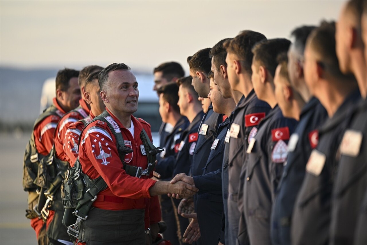 Hava Kuvvetleri Komutanlığı bünyesinde yer alan Türk Yıldızları, 30 Ağustos Zafer Bayramı...