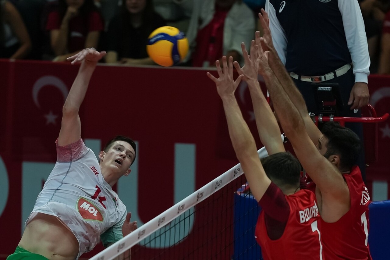 2026 Avrupa Şampiyonası Elemeleri A Grubu'ndaki ikinci maçında A Milli Erkek Voleybol Takımı ile...