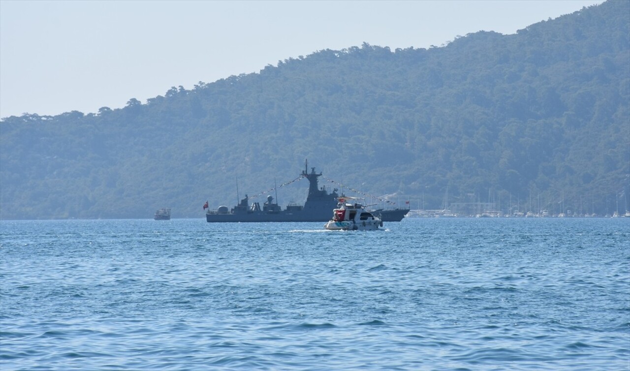 Muğla'nın Marmaris, Bodrum ve Fethiye ilçelerinde, 30 Ağustos Zafer Bayramı ve Türk Silahlı...