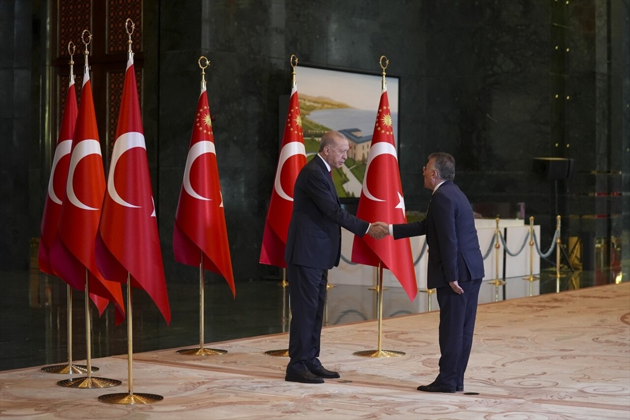 Cumhurbaşkanı Recep Tayyip Erdoğan, Cumhurbaşkanlığı Külliyesi'nde 30 Ağustos Zafer Bayramı...