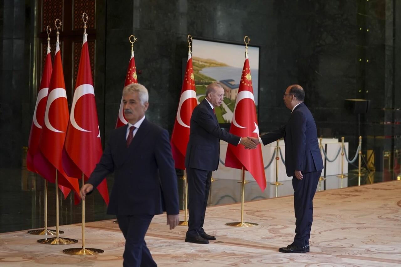 Cumhurbaşkanı Recep Tayyip Erdoğan, Cumhurbaşkanlığı Külliyesi'nde 30 Ağustos Zafer Bayramı...