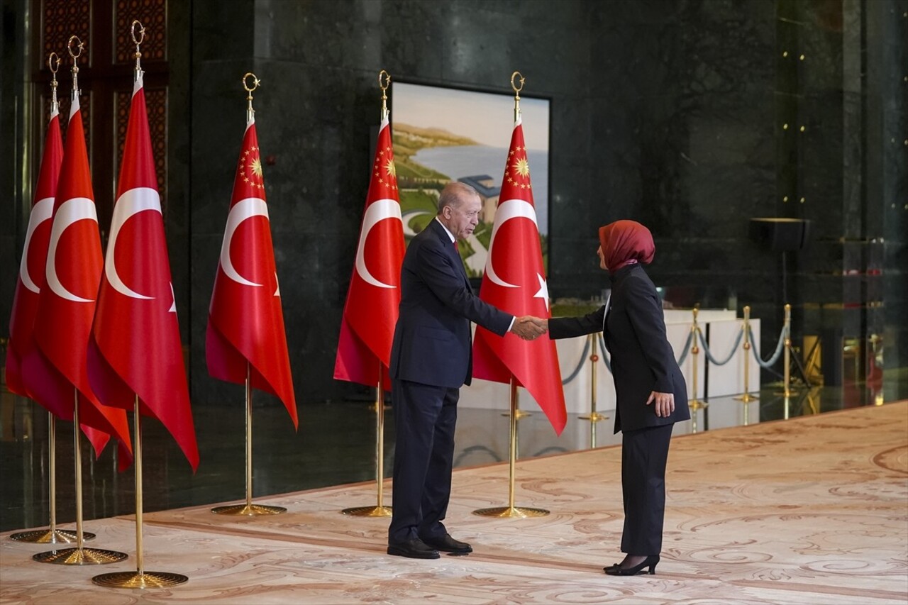 Cumhurbaşkanı Recep Tayyip Erdoğan, Cumhurbaşkanlığı Külliyesi'nde 30 Ağustos Zafer Bayramı...