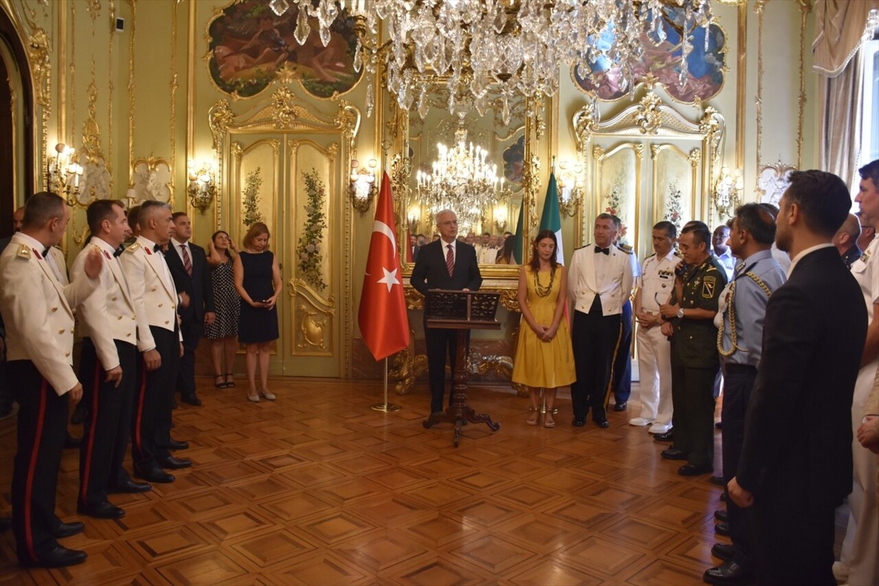 30 Ağustos Zafer Bayramı ve Türk Silahlı Kuvvetleri Günü, Türkiye'nin Roma Büyükelçiliğinde...