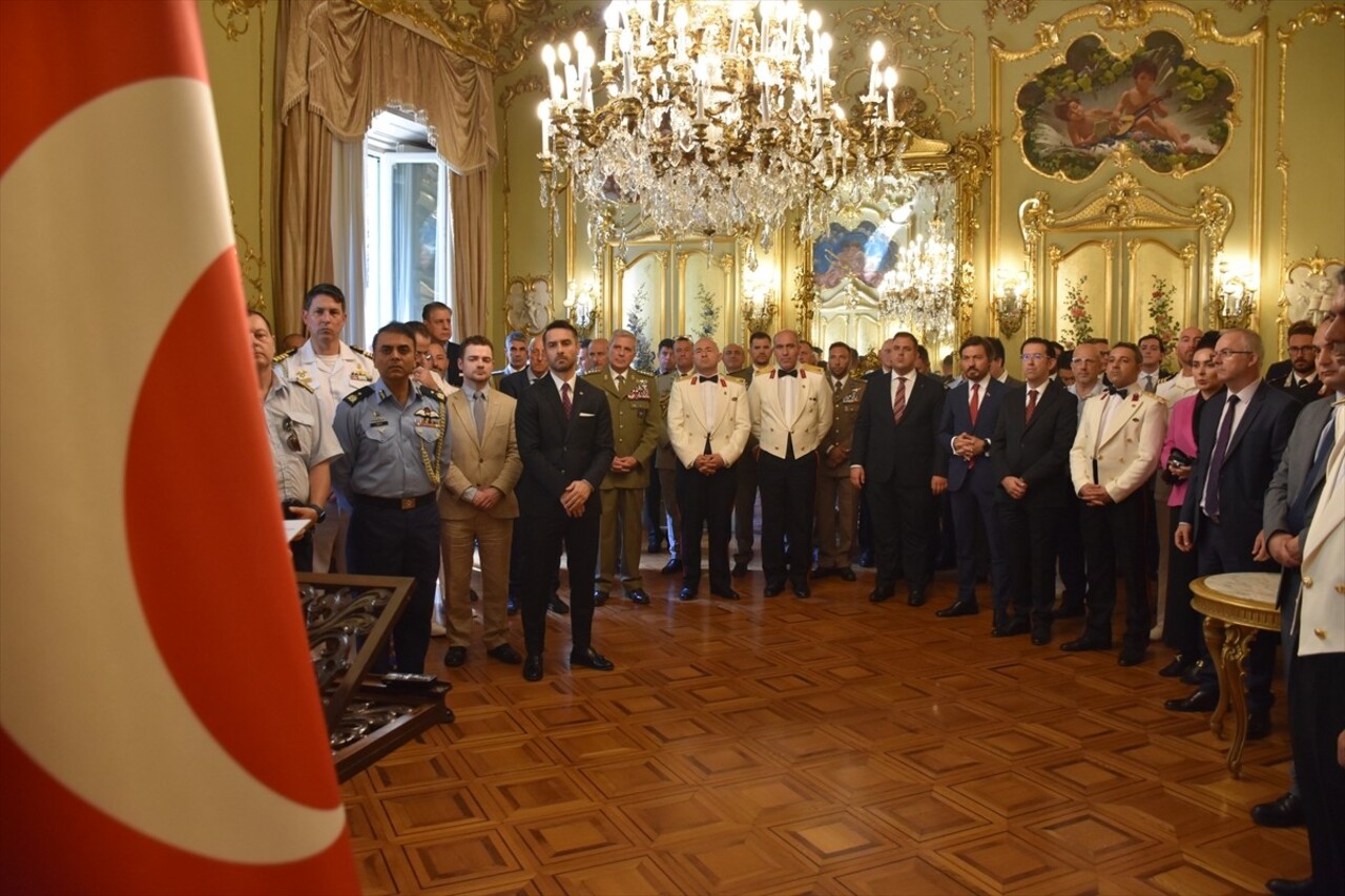 30 Ağustos Zafer Bayramı ve Türk Silahlı Kuvvetleri Günü, Türkiye'nin Roma Büyükelçiliğinde...