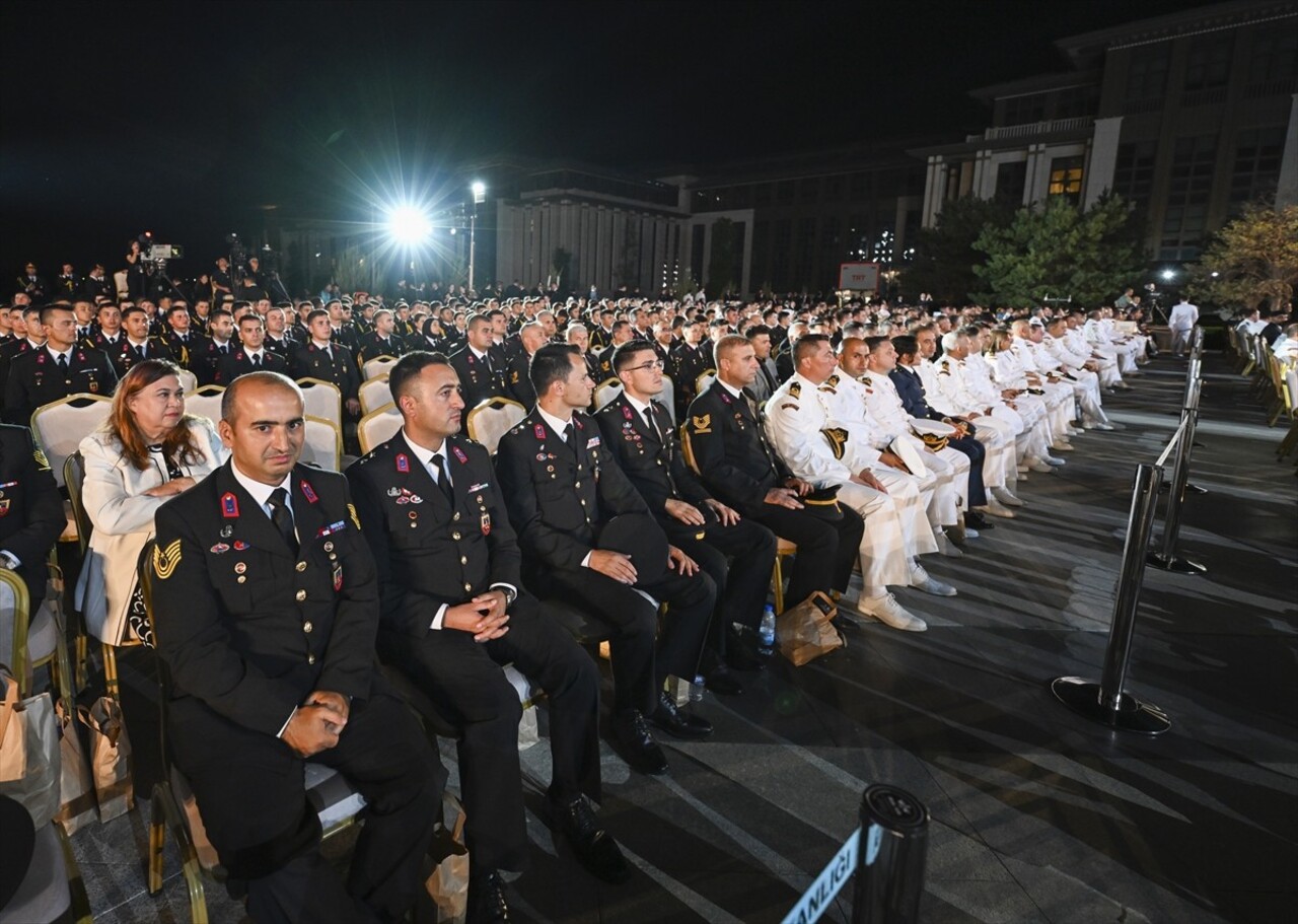 Cumhurbaşkanlığı Külliyesi'nde düzenlenen 30 Ağustos Zafer Bayramı Özel Konseri programında...