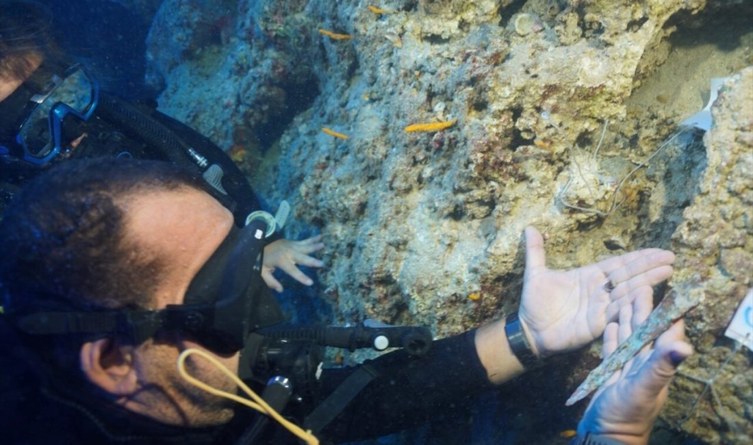 Antalya açıklarında gerçekleştirilen su