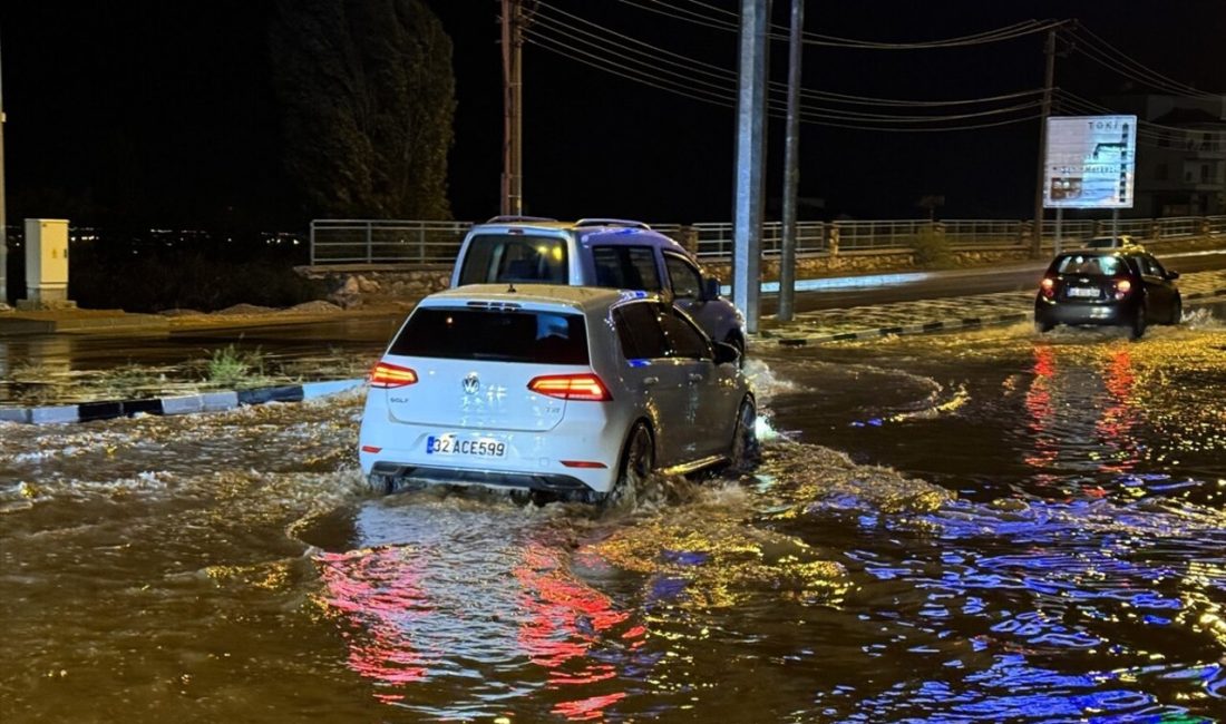 Aksaray'da meydana gelen şiddetli