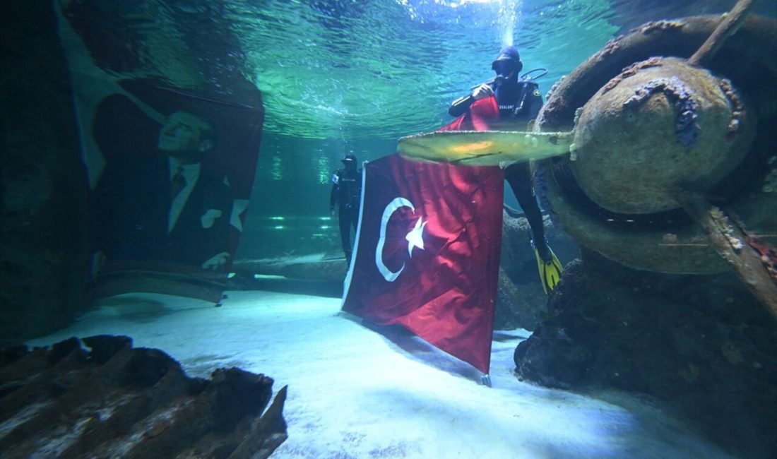 Antalya Akvaryum'da dalgıçlar, 30