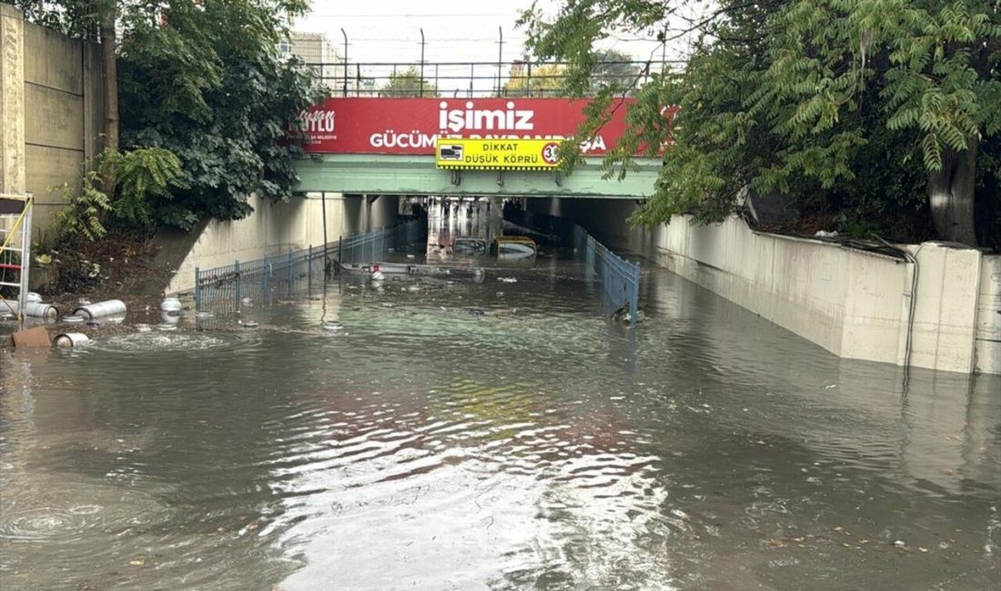 İstanbul'da devam eden sağanak