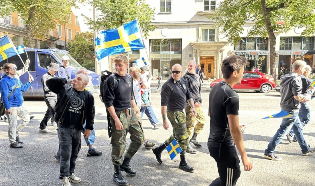 Stockholm'de aşırı sağcılar, Müslümanların