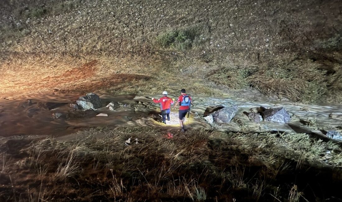 Kayseri'nin Bünyan ilçesinde sele