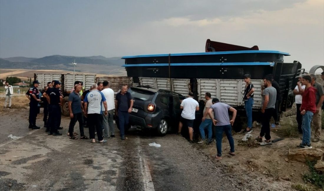 Kırıkkale'de meydana gelen kazada