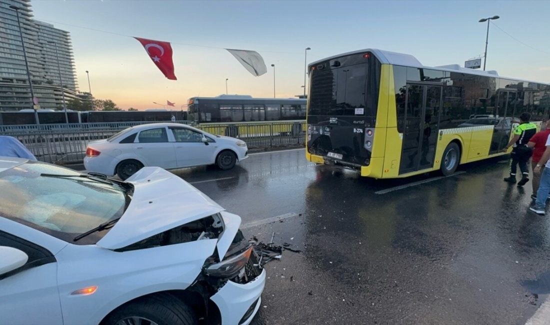 Şişli'de meydana gelen kazada