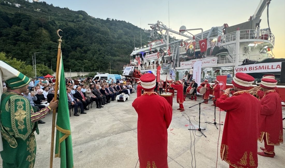 Trabzon'da balık avı sezonunun