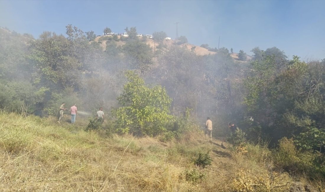 Tunceli'nin Sin köyü yakınlarındaki