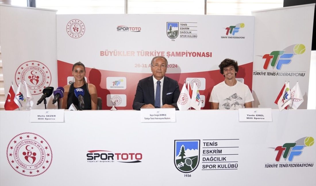 İstanbul'da düzenlenecek şampiyona, tenis