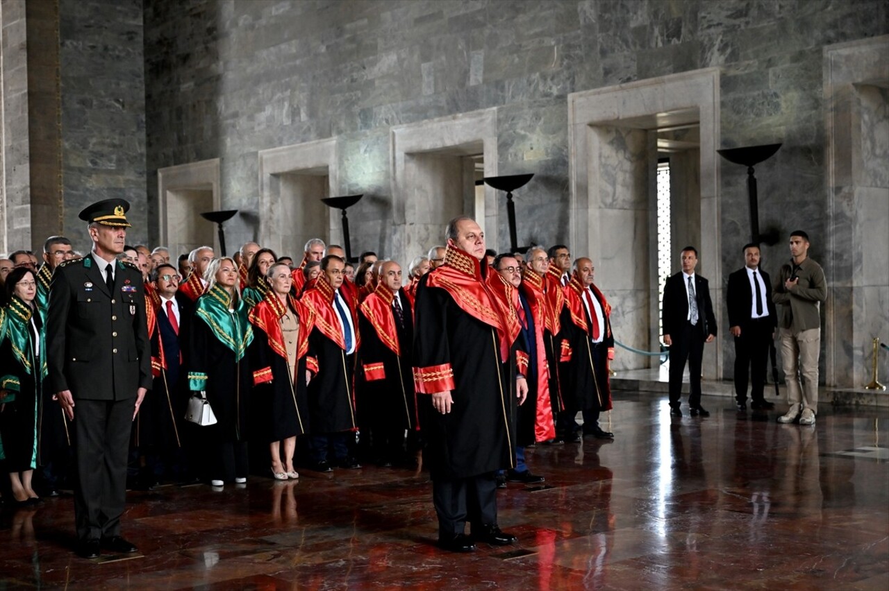 Yargıtay Başkanı Ömer Kerkez ve beraberindeki heyet, 2024-2025 adli yılının açılışı dolayısıyla...