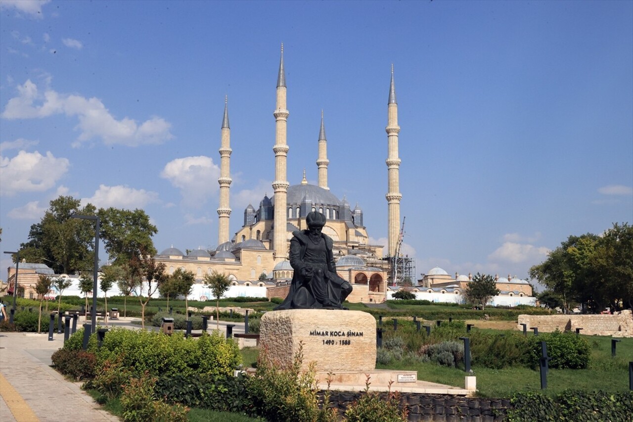 Selimiye Camisi restorasyonun büyük bölümü tamamlandı.