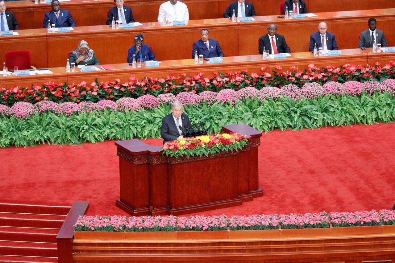 Çin-Afrika İşbirliği Forumu'nun (FOCAC) 9'uncu zirvesi, Çin'in başkenti Pekin'de düzenlenen açılış...