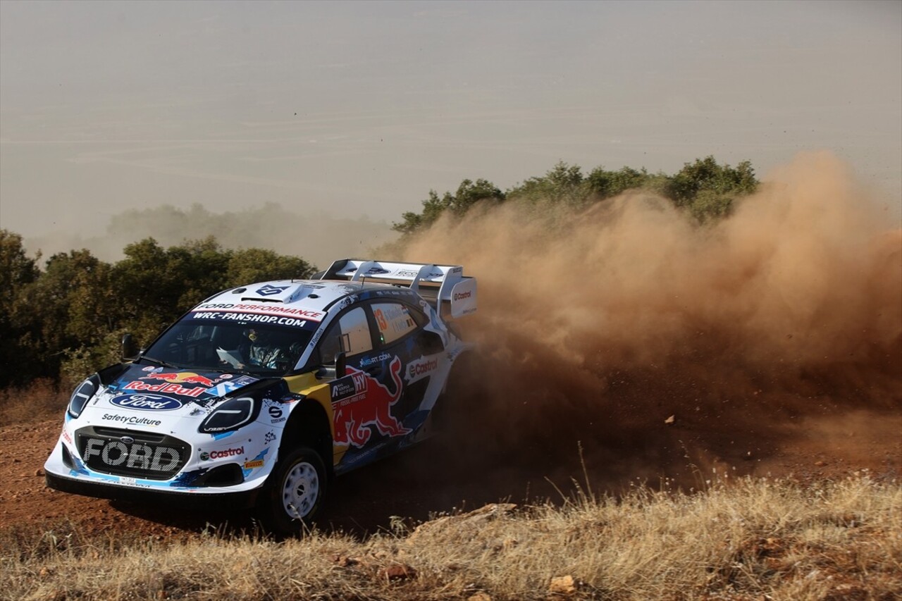 Dünya Ralli Şampiyonası (WRC) takviminin 10. yarışı EKO Acropolis Ralli’sinde shakedown (deneme...