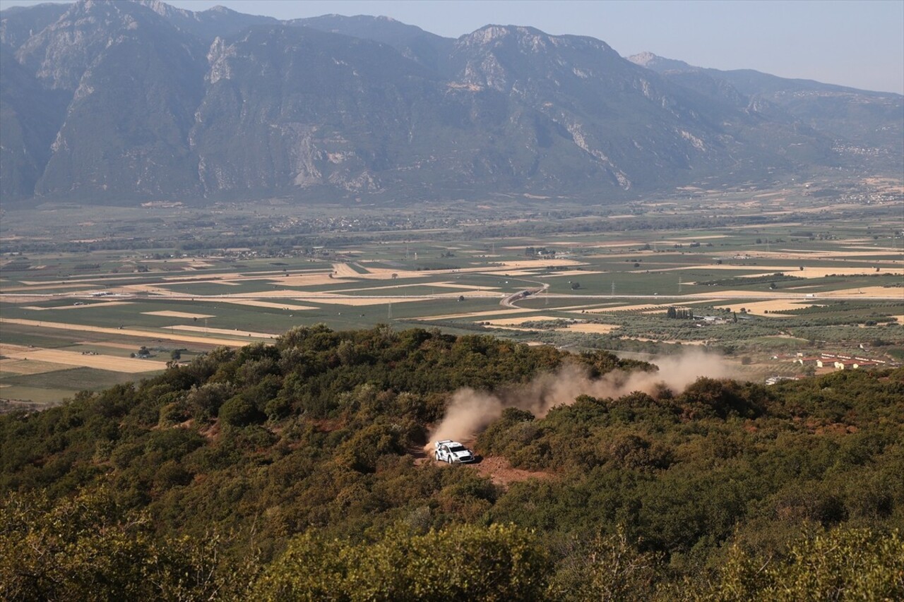 Dünya Ralli Şampiyonası (WRC) takviminin 10. yarışı EKO Acropolis Ralli’sinde shakedown (deneme...