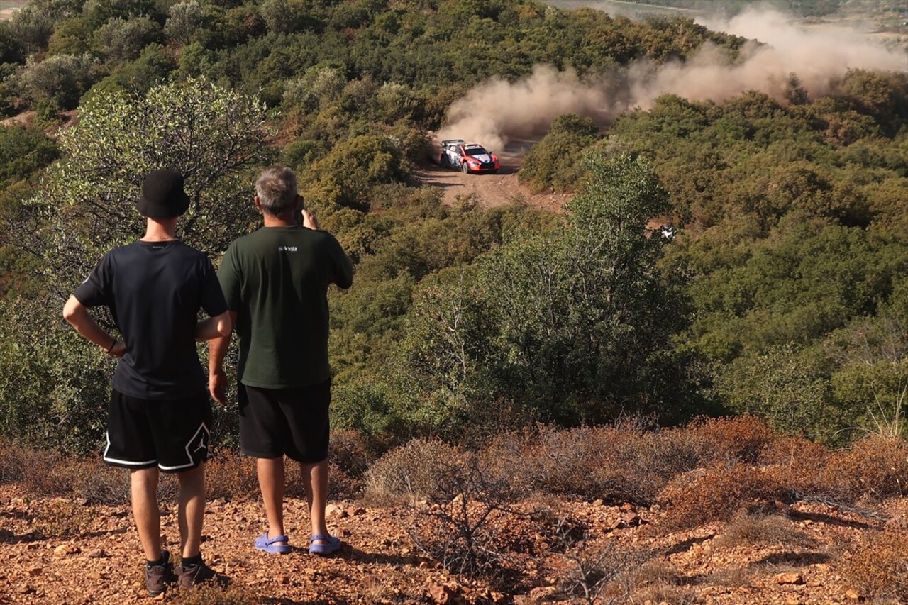 Dünya Ralli Şampiyonası (WRC) takviminin 10. yarışı EKO Acropolis Ralli’sinde shakedown (deneme...