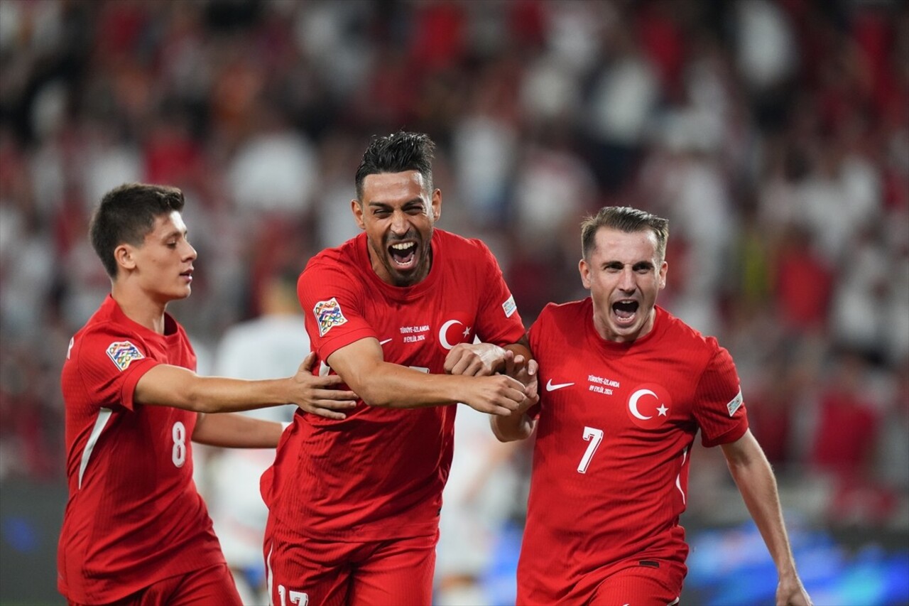 UEFA Uluslar B Ligi 4. Grup ikinci hafta maçında A Milli Futbol Takımı ile İzlanda, Gürsel Aksel...