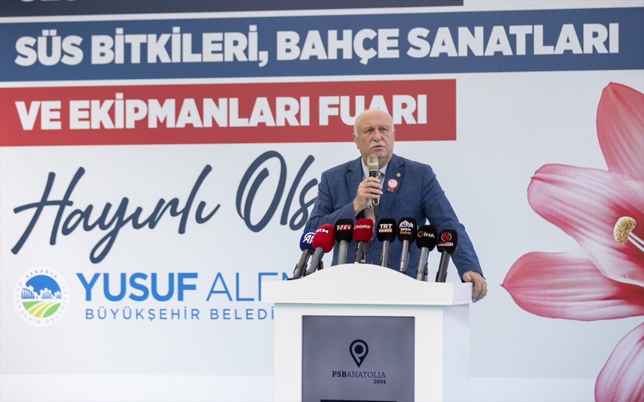 Sakarya'nın Sapanca ilçesi Kırkpınar mevkisinde düzenlenen PSB Anatolia Uluslararası Peyzaj, Süs...