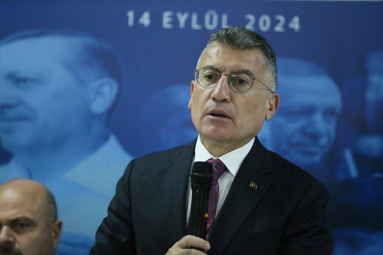 AK Parti Grup Başkanı Abdullah Güler, AK Parti Kars İl Başkanlığınca düzenlenen "Türkiye...