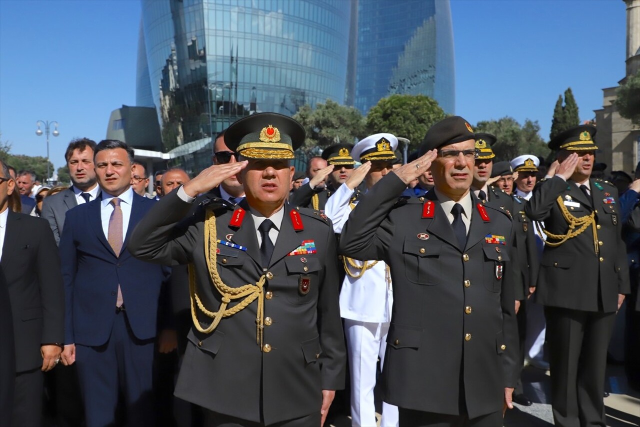 Azerbaycan'ın başkenti Bakü'nün, Kafkas İslam Ordusu tarafından Ermeni ve Bolşevik çetelerden...