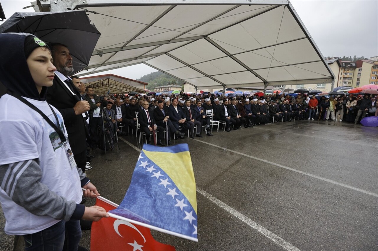 Bosna Hersek'in Olovo şehrinde Türk Diyanet Vakfının (TDV) katkılarıyla tamamlanan Ahi Evran Veli...