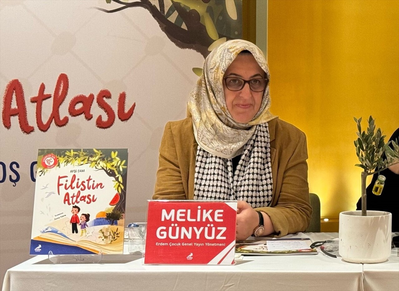 Erdem Çocuk'un çocukları Filistin'in tarihi kültürüyle tanıştıracak "Filistin Atlası" okuyucuyla...