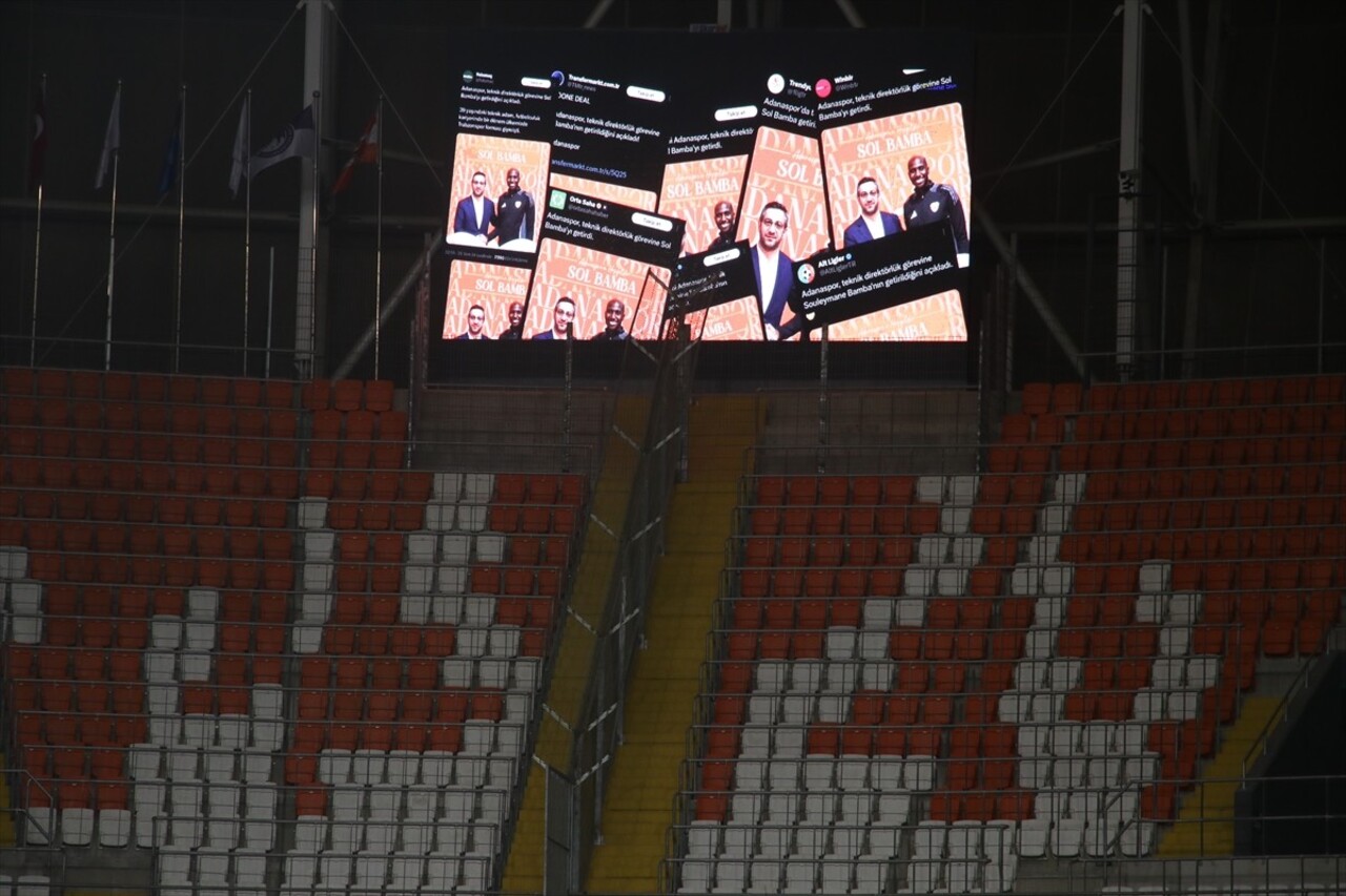 Trendyol 1. Lig'in 5. haftasında Adanaspor ile Ankara Keçiörengücü Yeni Adana Stadyumu’nda...