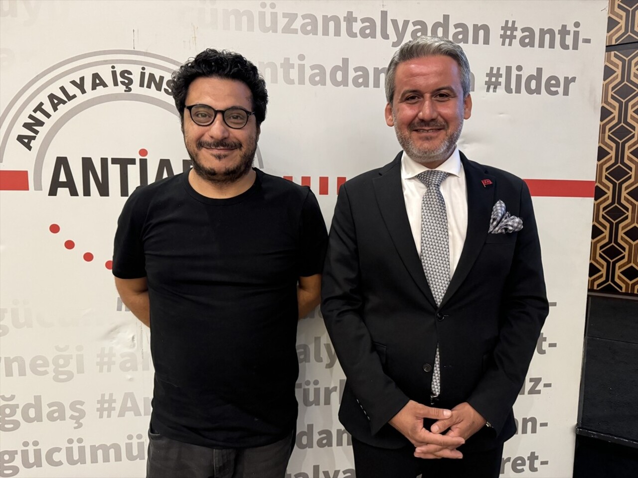 Antalya İş İnsanları Derneği (ANTİAD) tarafından kent merkezindeki bir otelde iş dünyasında...