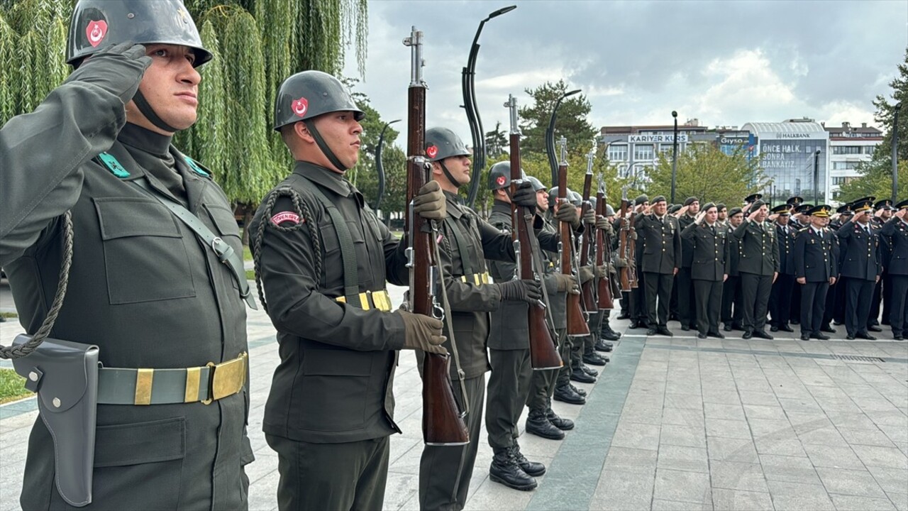  Bolu'da 19 Eylül Gaziler Günü dolayısıyla törenler düzenlendi.