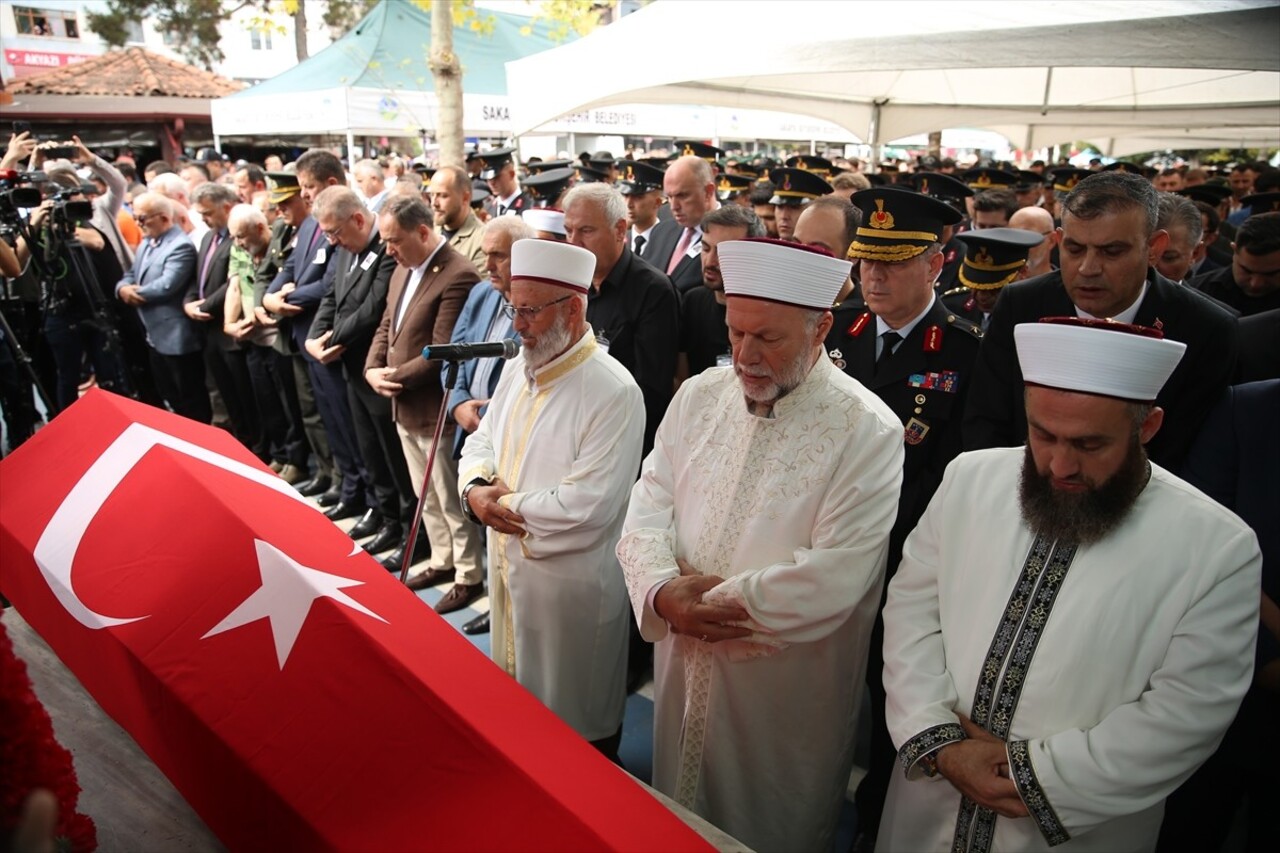 Ordu'nun Gülyalı ilçesindeki kontrol noktasında motosikletin çarpması sonucu şehit düşen Jandarma...