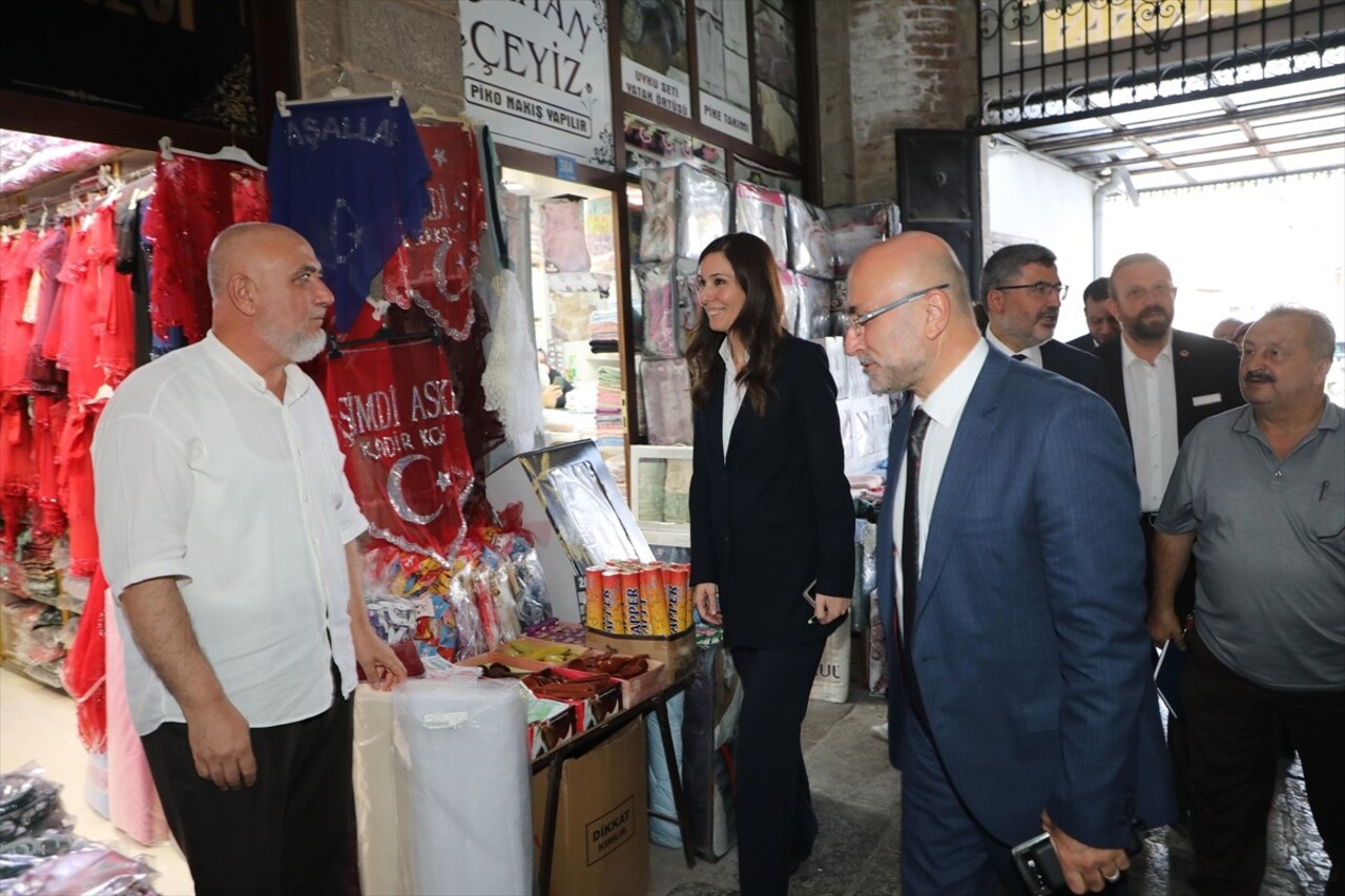 AK Parti Genel Başkan Yardımcısı Çiğdem Karaaslan, "Türkiye Buluşmaları" programı kapsamında...