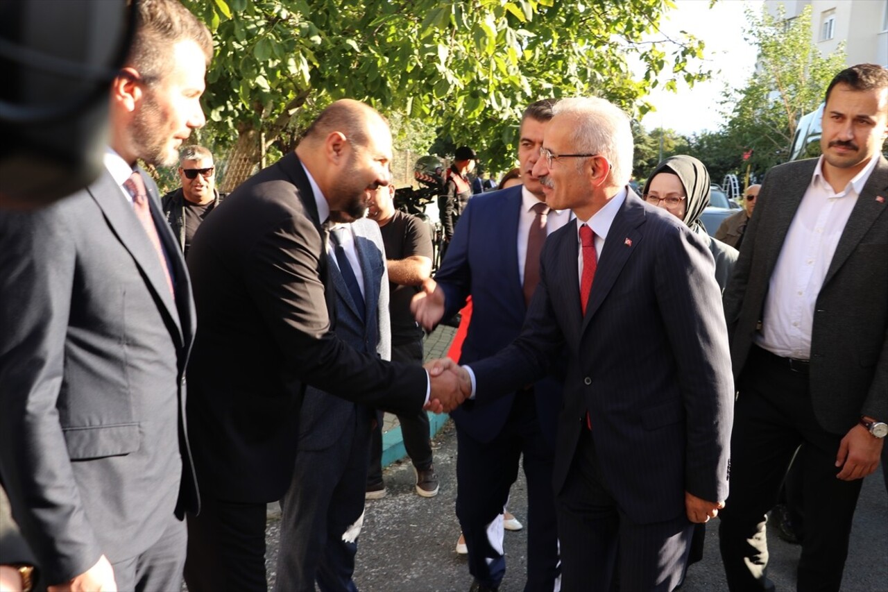  Ulaştırma ve Altyapı Bakanı Abdulkadir Uraloğlu, Tekirdağ'da ziyaretleri kapsamında Kapaklı...