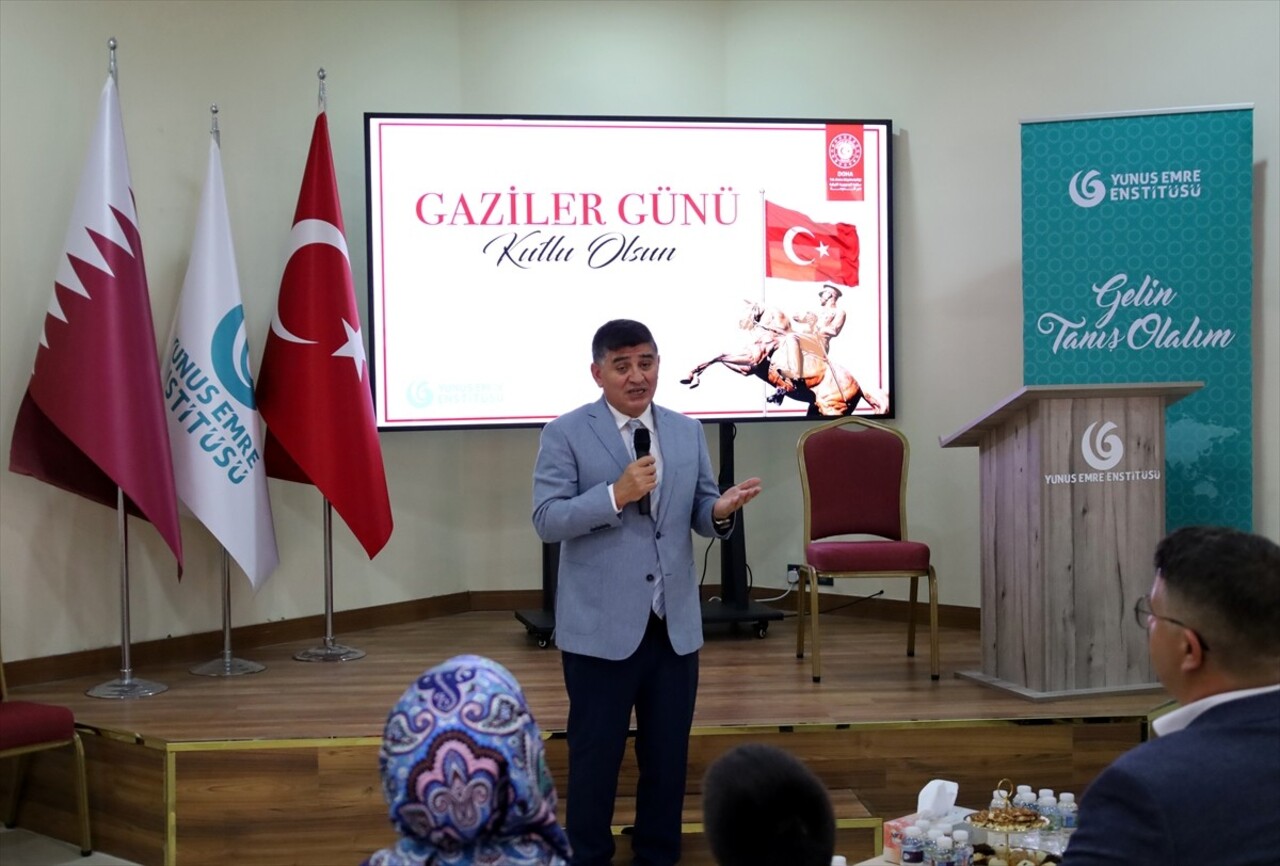 Türkiye'nin Doha Büyükelçiliği, şehitler ve gazileri anmak amacıyla Gaziler Günü programı...